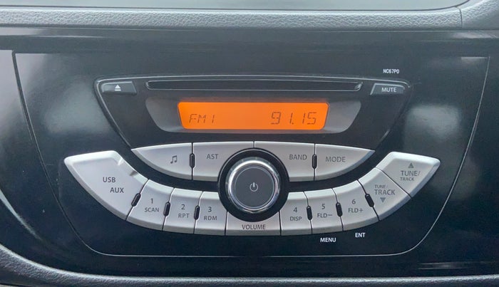 2017 Maruti Alto K10 VXI P, Petrol, Manual, 24,973 km, Infotainment System