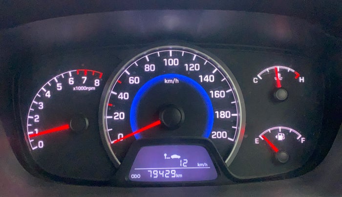 2014 Hyundai Grand i10 MAGNA 1.2 KAPPA VTVT, Petrol, Manual, 79,394 km, Odometer Image