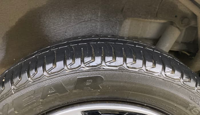 2015 Maruti Wagon R 1.0 VXI, Petrol, Manual, 48,261 km, Left Rear Tyre Tread