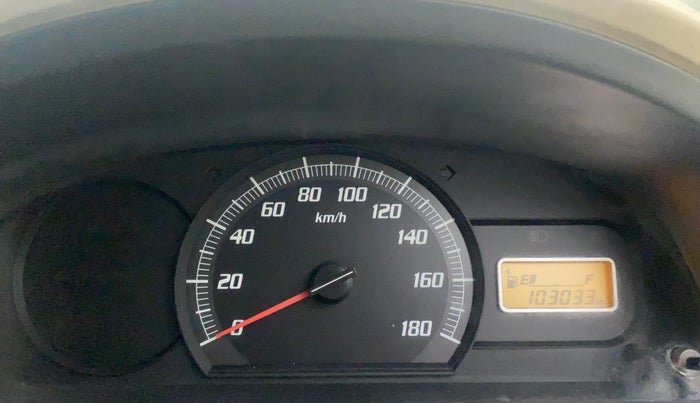 2012 Maruti Zen Estilo LXI CNG, CNG, Manual, 1,03,141 km, Odometer Image
