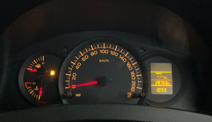2016 Maruti Swift LXI (O), Petrol, Manual, 28,740 km, Odometer Image