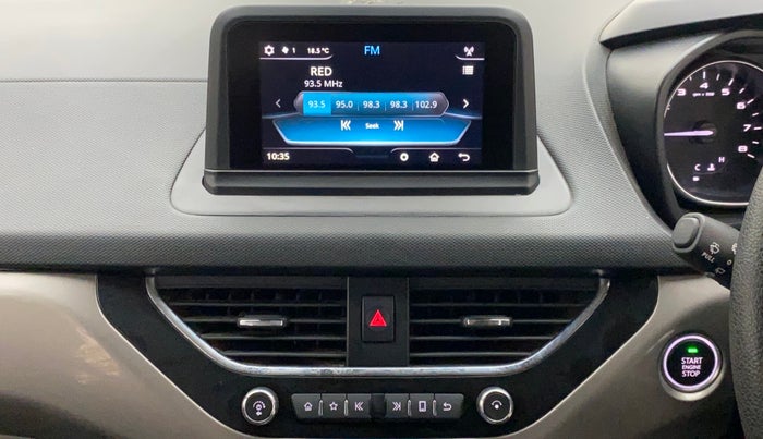 2018 Tata NEXON XZA PLUS PETROL, Petrol, Automatic, 70,030 km, Infotainment System