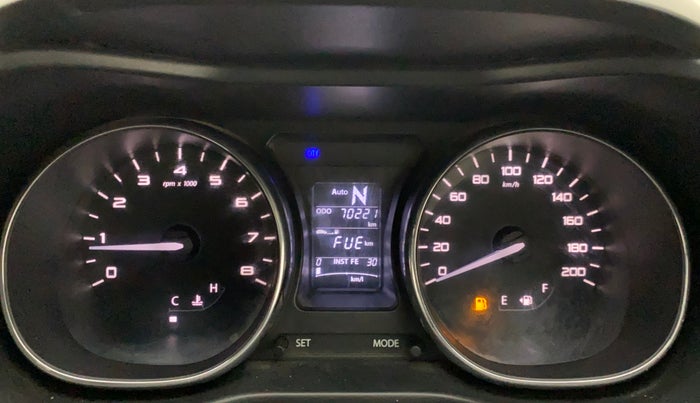 2018 Tata NEXON XZA PLUS PETROL, Petrol, Automatic, 70,030 km, Odometer Image