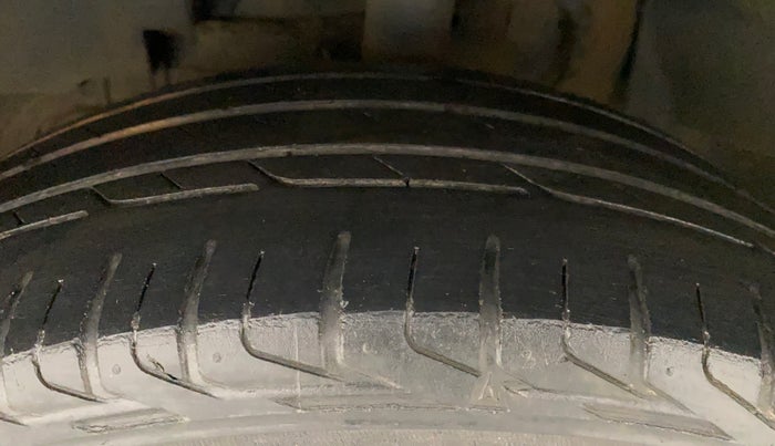 2018 Tata NEXON XZA PLUS PETROL, Petrol, Automatic, 70,030 km, Left Front Tyre Tread