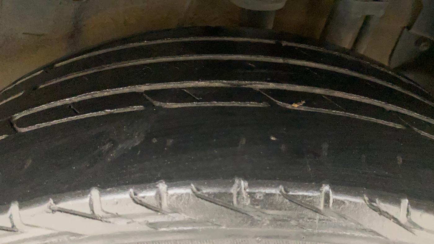 2018 Tata NEXON XZA PLUS PETROL, Petrol, Automatic, 70,030 km, Left Rear Tyre Tread