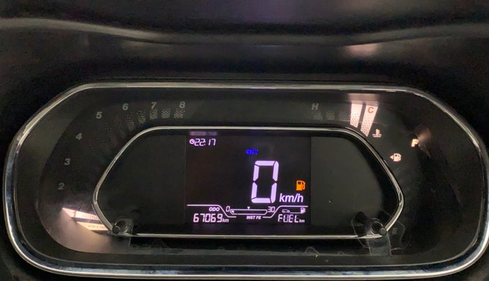 2020 Tata NEXON XZ PLUS PETROL, Petrol, Manual, 67,272 km, Odometer Image