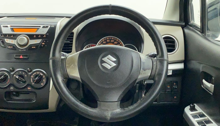 2014 Maruti Wagon R 1.0 VXI, Petrol, Manual, 65,240 km, Steering Wheel Close Up