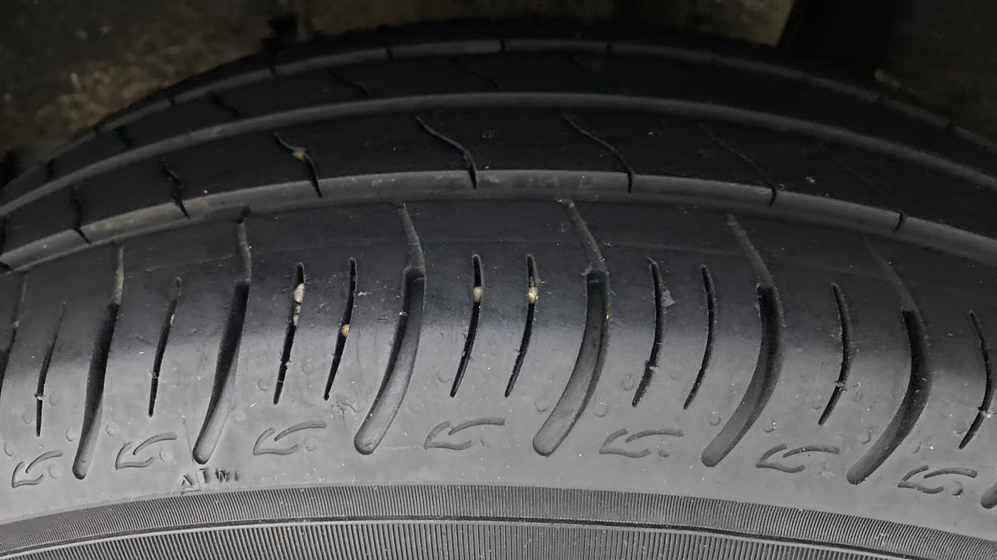 2021 Maruti Baleno SIGMA PETROL 1.2, Petrol, Manual, 30,786 km, Left Rear Tyre Tread