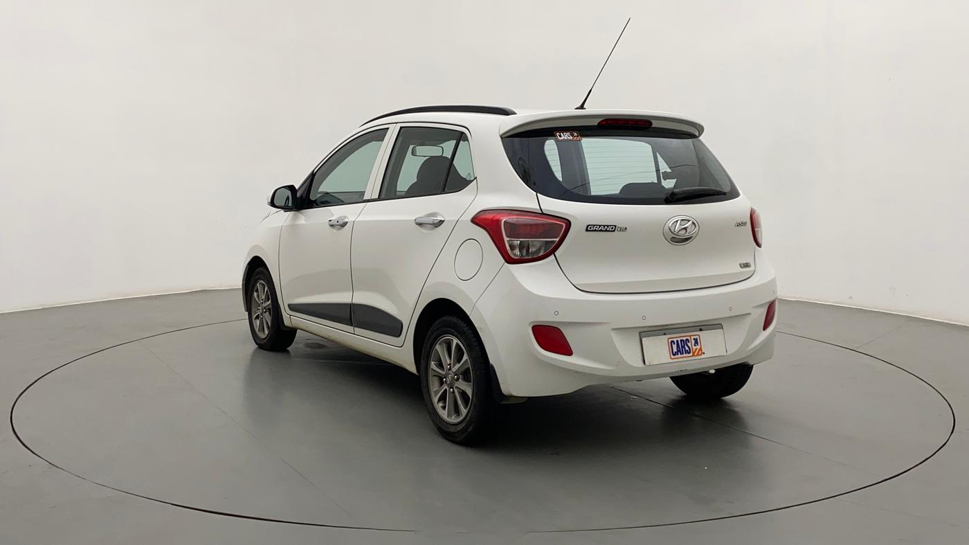 2015 Hyundai Grand i10 ASTA (O) 1.2 KAPPA VTVT, Petrol, Manual, 65,294 km, Left Back Diagonal