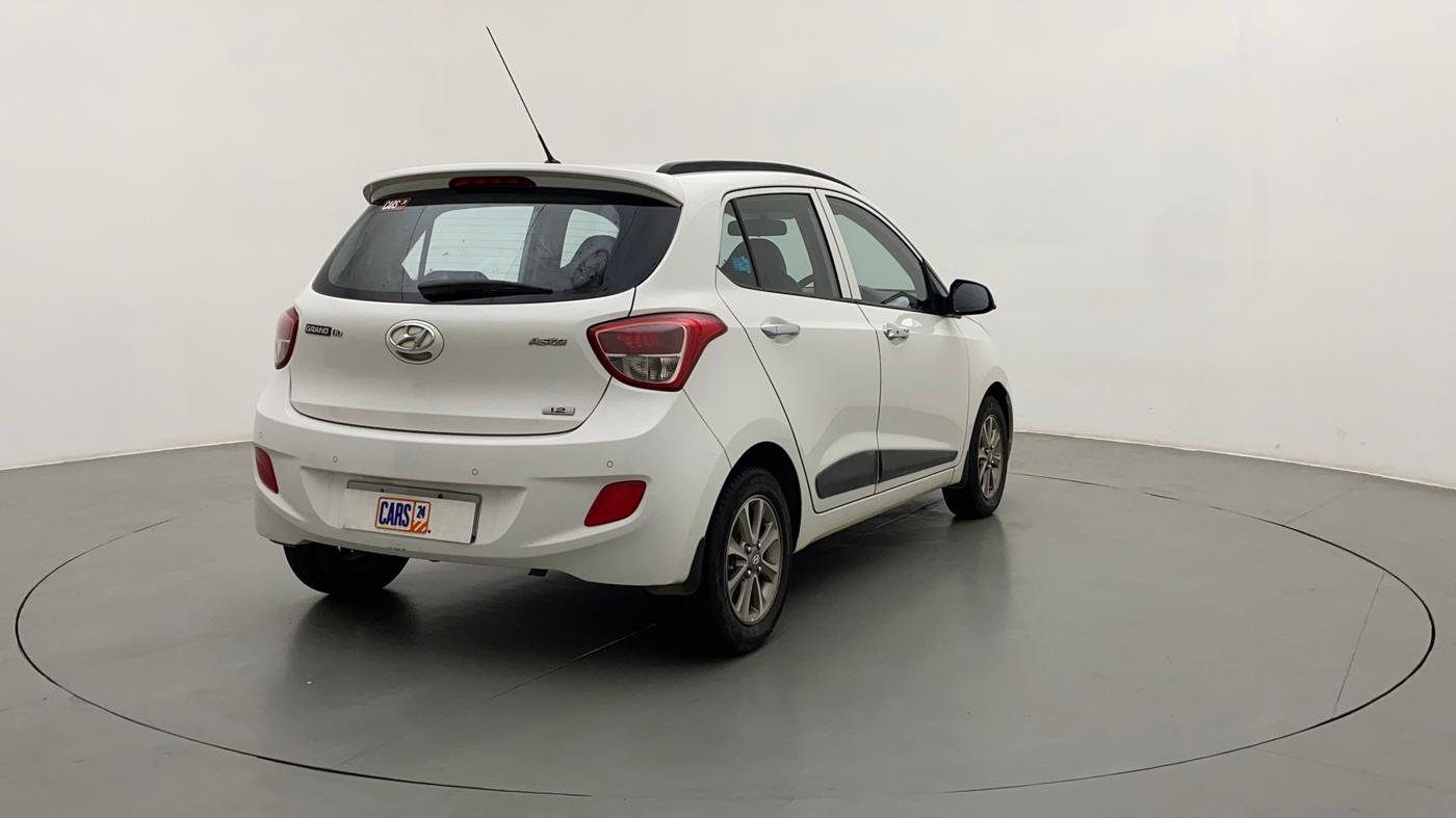 2015 Hyundai Grand i10 ASTA (O) 1.2 KAPPA VTVT, Petrol, Manual, 65,294 km, Right Back Diagonal