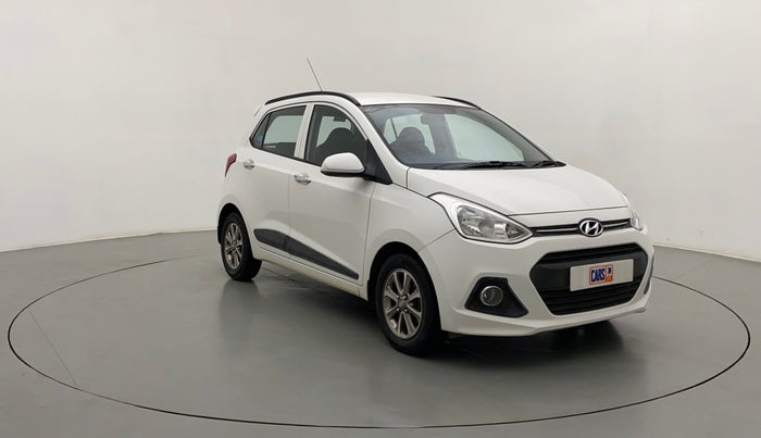 2015 Hyundai Grand i10 ASTA (O) 1.2 KAPPA VTVT, Petrol, Manual, 65,294 km, Right Front Diagonal