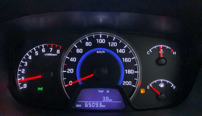 2015 Hyundai Grand i10 ASTA (O) 1.2 KAPPA VTVT, Petrol, Manual, 65,294 km, Odometer Image