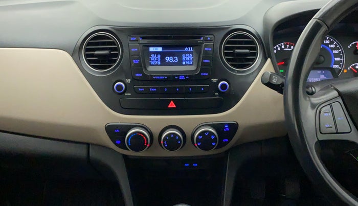 2015 Hyundai Grand i10 ASTA (O) 1.2 KAPPA VTVT, Petrol, Manual, 65,294 km, Air Conditioner