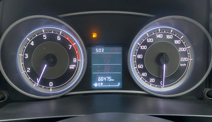 2018 Maruti Dzire VXI, Petrol, Manual, 66,475 km, Odometer Image