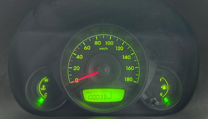 2011 Hyundai Eon ERA, Petrol, Manual, 1,00,033 km, Odometer Image