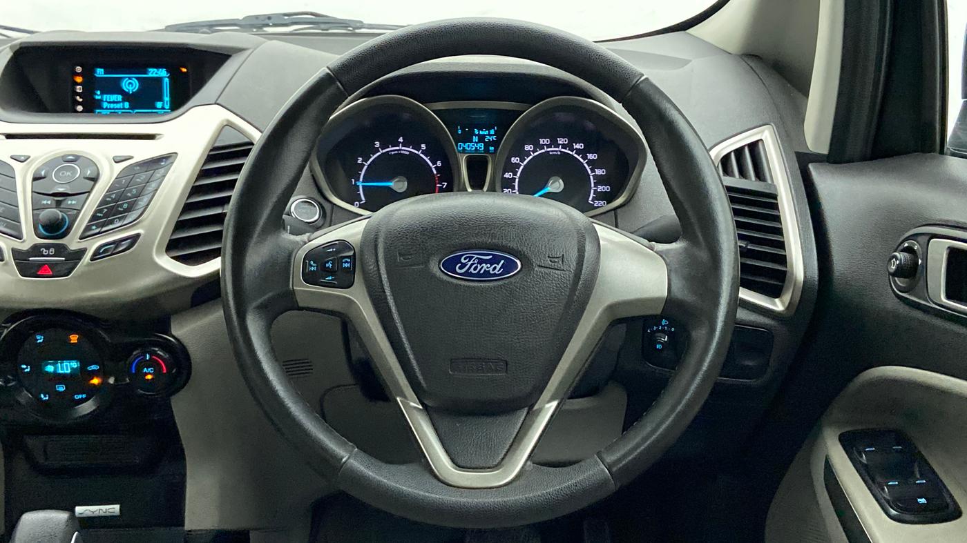 2017 Ford Ecosport 1.5 TITANIUM TI VCT AT, Petrol, Automatic, 40,846 km, Steering Wheel Close Up