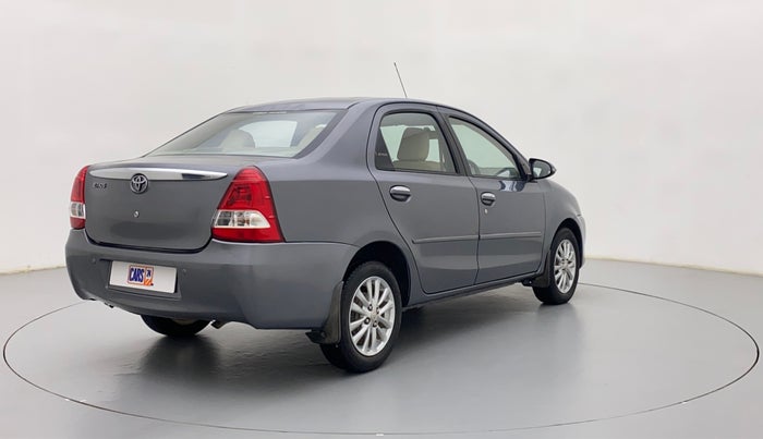 2015 Toyota Etios VX D, Diesel, Manual, 77,865 km, Right Back Diagonal (45- Degree) View