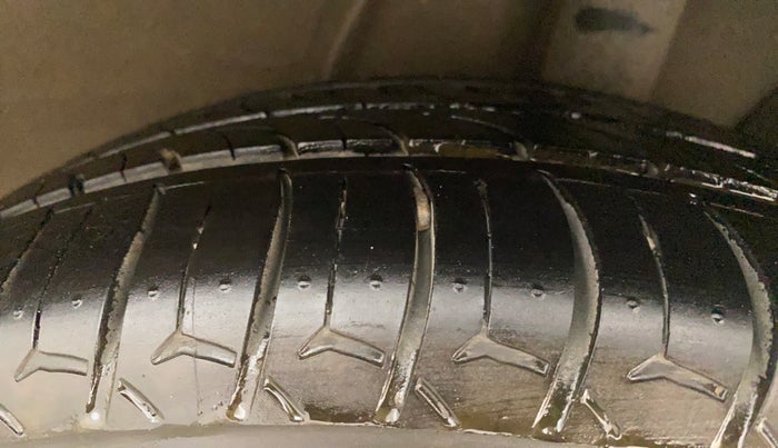 2023 Hyundai AURA SX PLUS 1.2 AMT, Petrol, Automatic, 18,474 km, Left Rear Tyre Tread