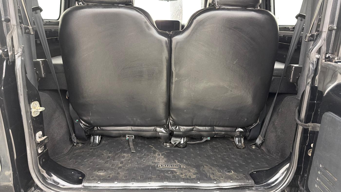 2021 Mahindra Thar LX HT PETROL 4WD MT, Petrol, Manual, 75,156 km, Boot Inside