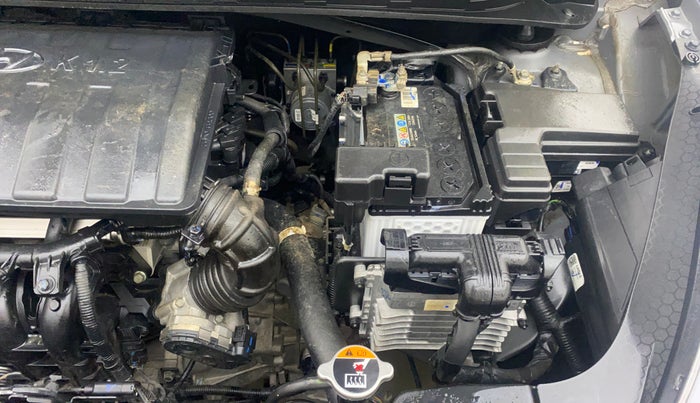 2023 Hyundai GRAND I10 NIOS MAGNA AMT 1.2 KAPPA VTVT, Petrol, Automatic, 7,137 km, Engine View - Left