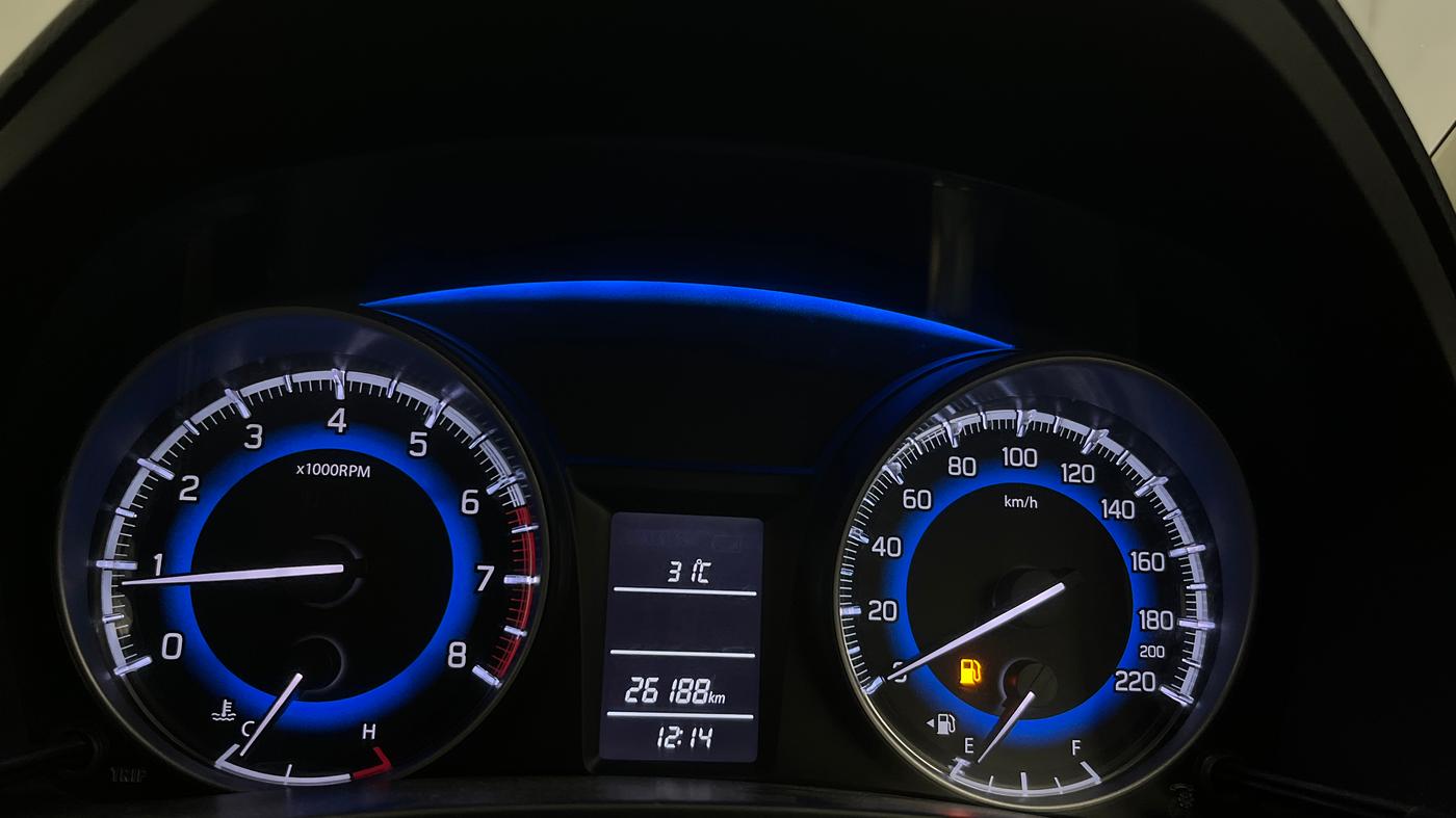 2017 Maruti Baleno DELTA PETROL 1.2, Petrol, Manual, 26,185 km, Odometer Image
