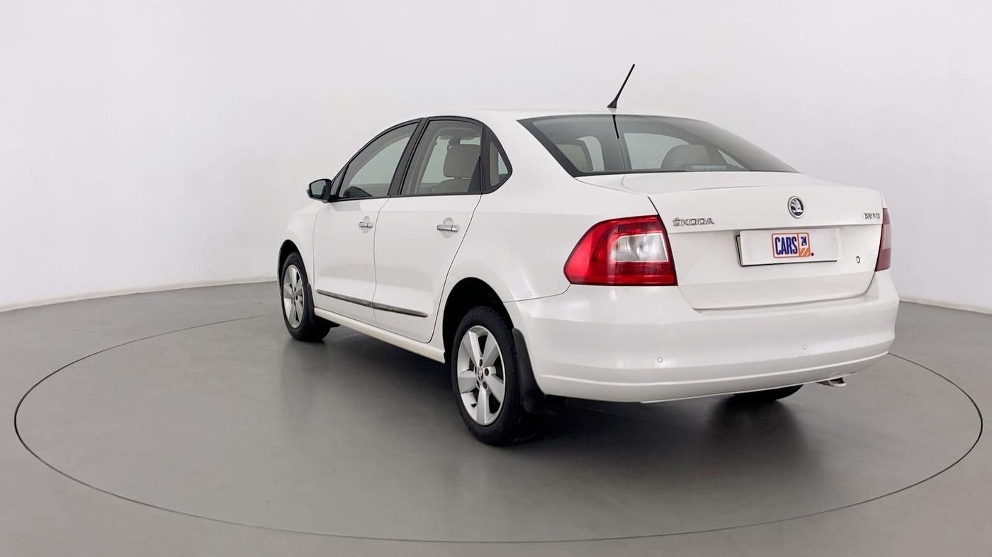 2016 Skoda Rapid 1.6 MPI MT STYLE PLUS, Petrol, Manual, 58,224 km, Left Back Diagonal