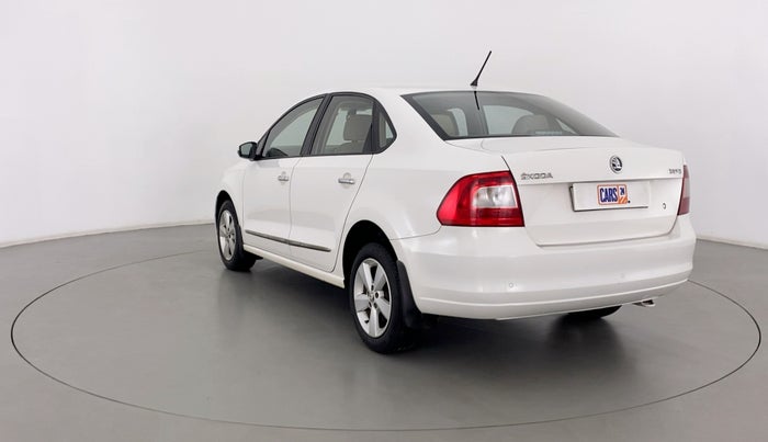 2016 Skoda Rapid 1.6 MPI MT STYLE PLUS, Petrol, Manual, 58,224 km, Left Back Diagonal