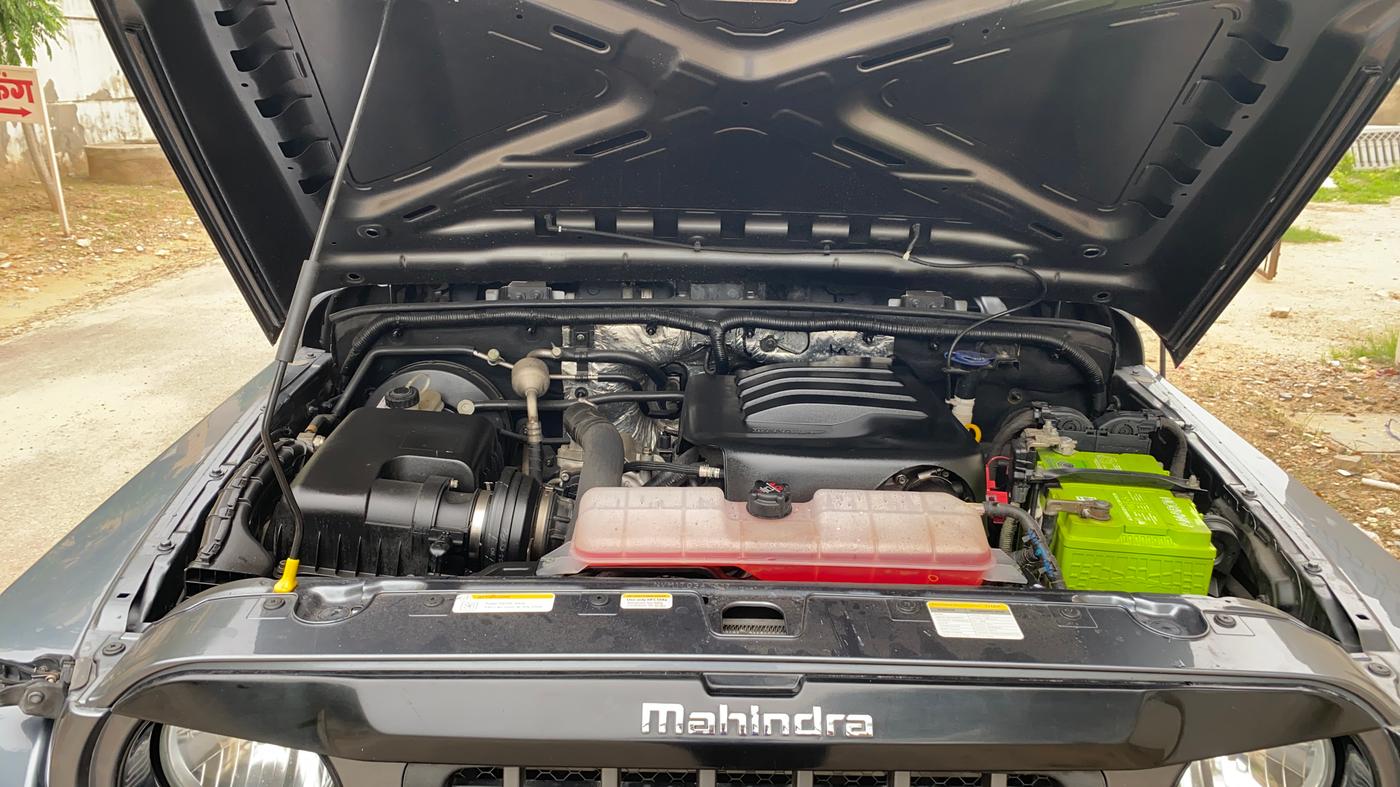 2021 Mahindra Thar LX HT PETROL 4WD MT, Petrol, Manual, 44,544 km, Engine View