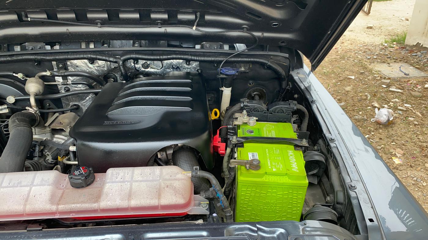 2021 Mahindra Thar LX HT PETROL 4WD MT, Petrol, Manual, 44,544 km, Engine View - Left