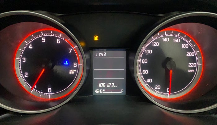 2019 Maruti Swift VXI, Petrol, Manual, 1,06,076 km, Odometer Image