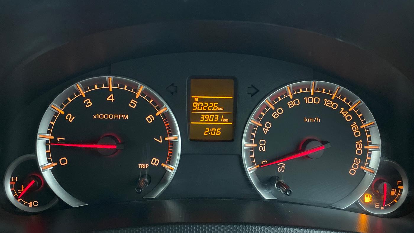 2014 Maruti Swift Dzire VXI, Petrol, Manual, 39,070 km, Odometer Image