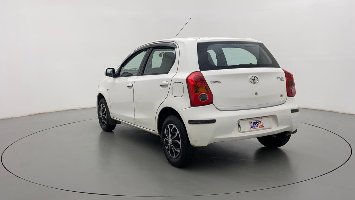 2011 Toyota Etios Liva G, Petrol, Manual, 28,822 km, Left Back Diagonal