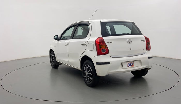 2011 Toyota Etios Liva G, Petrol, Manual, 28,822 km, Left Back Diagonal