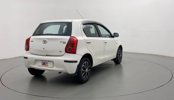 2011 Toyota Etios Liva G, Petrol, Manual, 28,822 km, Right Back Diagonal