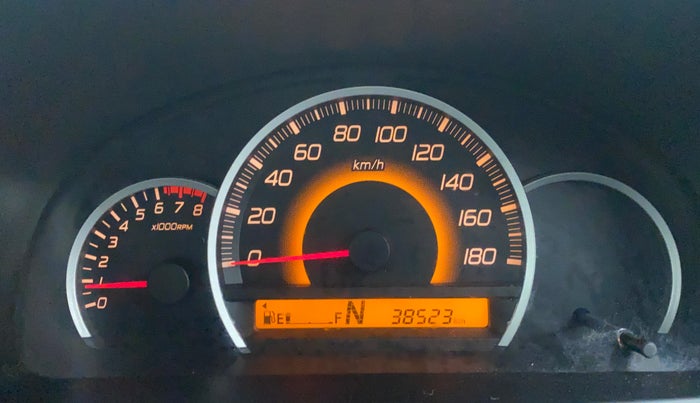 2015 Maruti Wagon R 1.0 VXI AMT, Petrol, Automatic, 38,523 km, Odometer Image