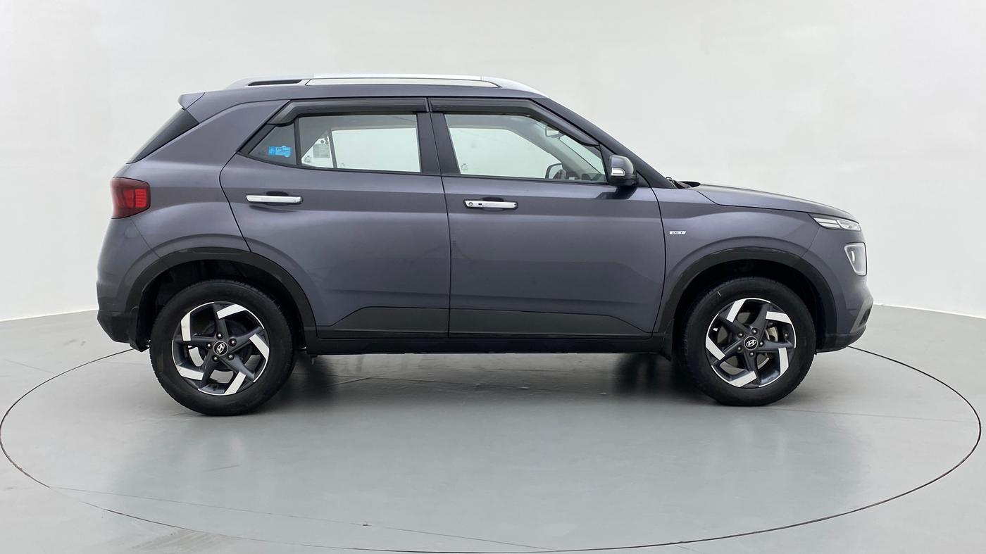 2019 Hyundai VENUE 1.0 TURBO GDI SX+ AT, Petrol, Automatic, 34,102 km, Right Side View