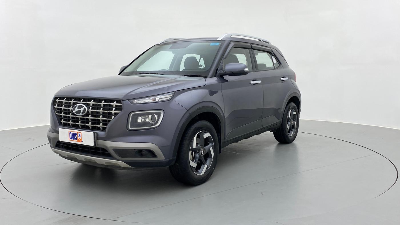 2019 Hyundai VENUE 1.0 TURBO GDI SX+ AT, Petrol, Automatic, 34,102 km, Left Front Diagonal