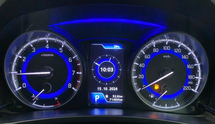 2018 Maruti Baleno ALPHA CVT PETROL 1.2, Petrol, Automatic, 71,660 km, Odometer Image