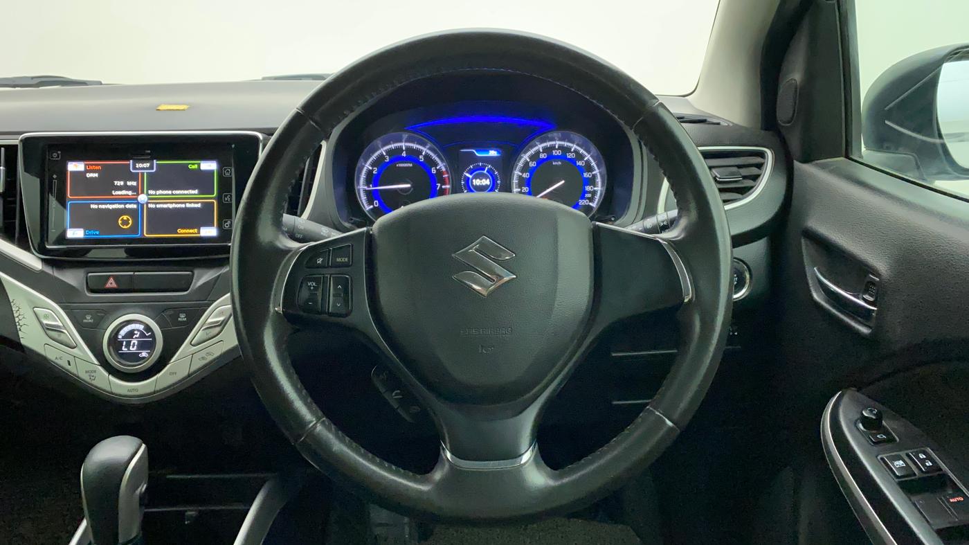 2018 Maruti Baleno ALPHA CVT PETROL 1.2, Petrol, Automatic, 71,660 km, Steering Wheel Close Up