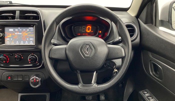 2017 Renault Kwid 1.0 RXL AT, Petrol, Automatic, 44,185 km, Steering Wheel Close Up
