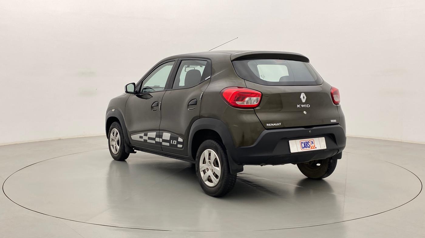 2017 Renault Kwid 1.0 RXL AT, Petrol, Automatic, 44,185 km, Left Back Diagonal