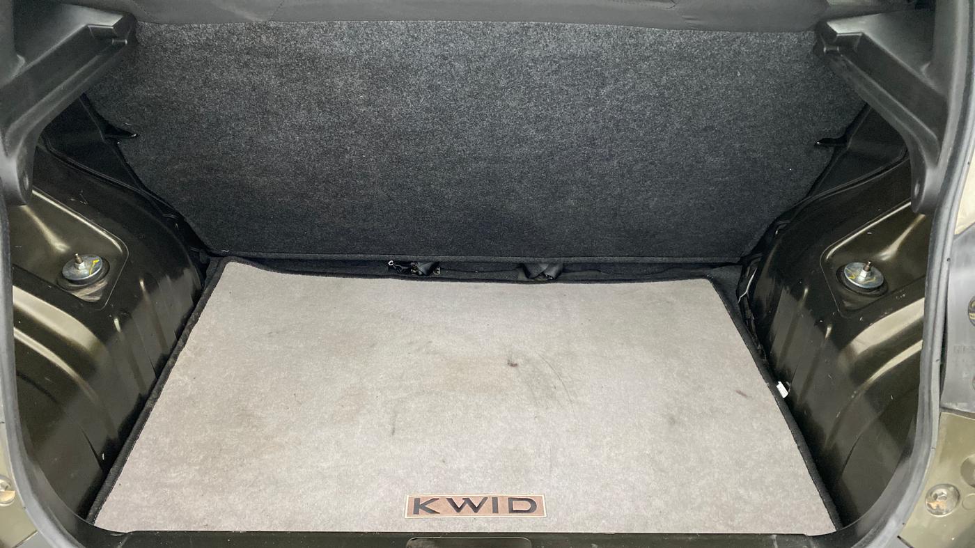 2017 Renault Kwid 1.0 RXL AT, Petrol, Automatic, 44,185 km, Boot Inside