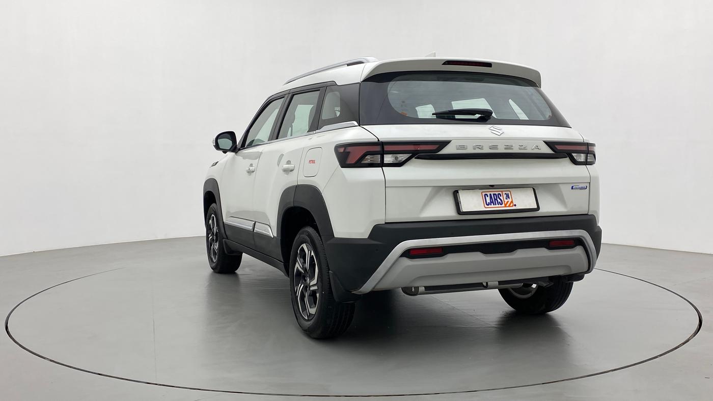2022 Maruti BREZZA ZXI + AT SMART HYBRID, Petrol, Automatic, 5,962 km, Left Back Diagonal