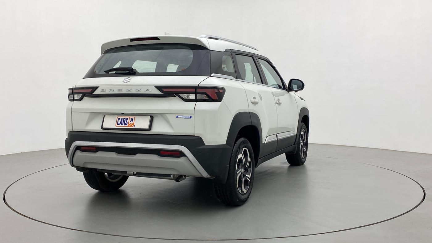 2022 Maruti BREZZA ZXI + AT SMART HYBRID, Petrol, Automatic, 5,962 km, Right Back Diagonal
