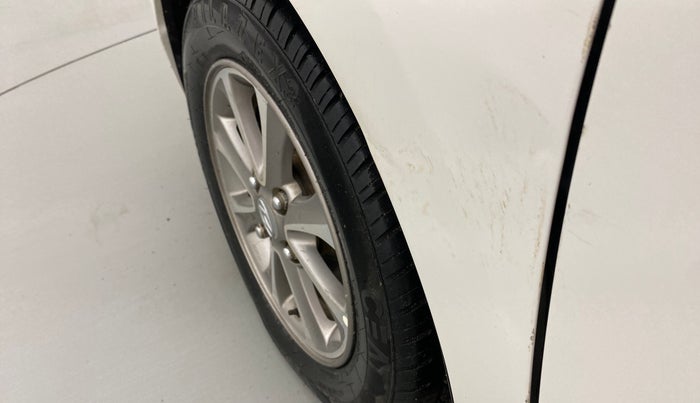 2016 Hyundai Grand i10 ASTA (O) AT 1.2 KAPPA VTVT, Petrol, Automatic, 80,105 km, Left fender - Slightly dented
