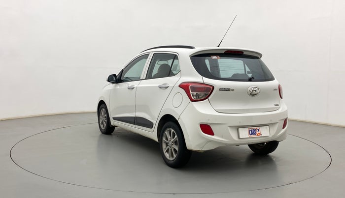 2016 Hyundai Grand i10 ASTA (O) AT 1.2 KAPPA VTVT, Petrol, Automatic, 80,105 km, Left Back Diagonal