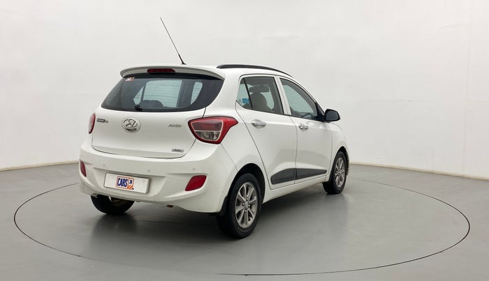 2016 Hyundai Grand i10 ASTA (O) AT 1.2 KAPPA VTVT, Petrol, Automatic, 80,105 km, Right Back Diagonal