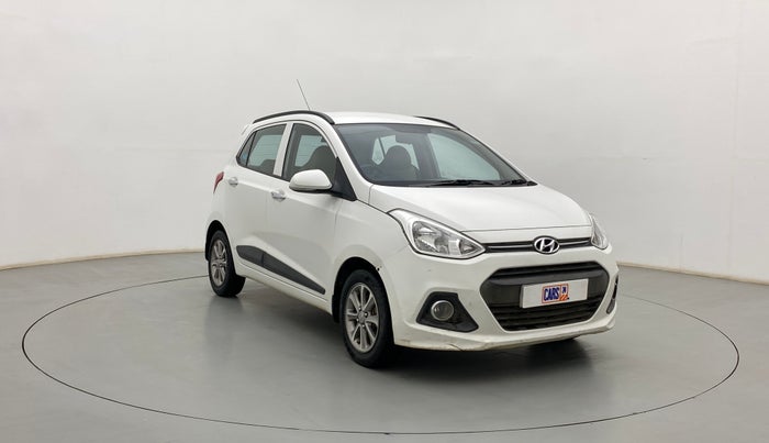 2016 Hyundai Grand i10 ASTA (O) AT 1.2 KAPPA VTVT, Petrol, Automatic, 80,105 km, Right Front Diagonal