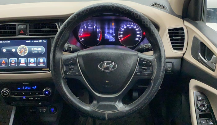 2018 Hyundai Elite i20 ASTA 1.2, Petrol, Manual, 67,623 km, Steering Wheel Close Up