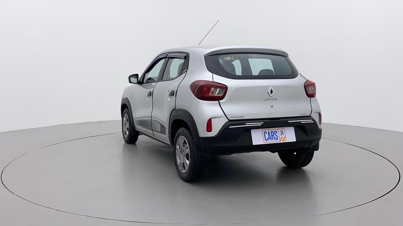 2021 Renault Kwid RXT 1.0 AMT (O), Petrol, Automatic, 19,221 km, Left Back Diagonal